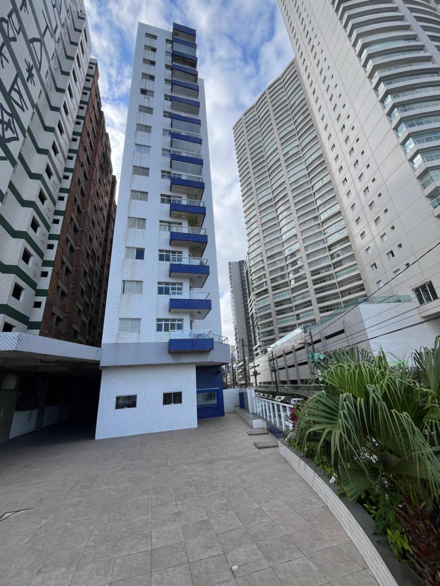 Apartamento Vista Para Praia Praia Grande  Ngoại thất bức ảnh