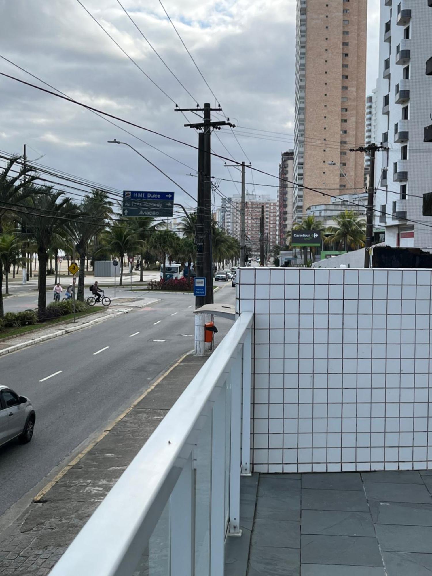 Apartamento Vista Para Praia Praia Grande  Ngoại thất bức ảnh