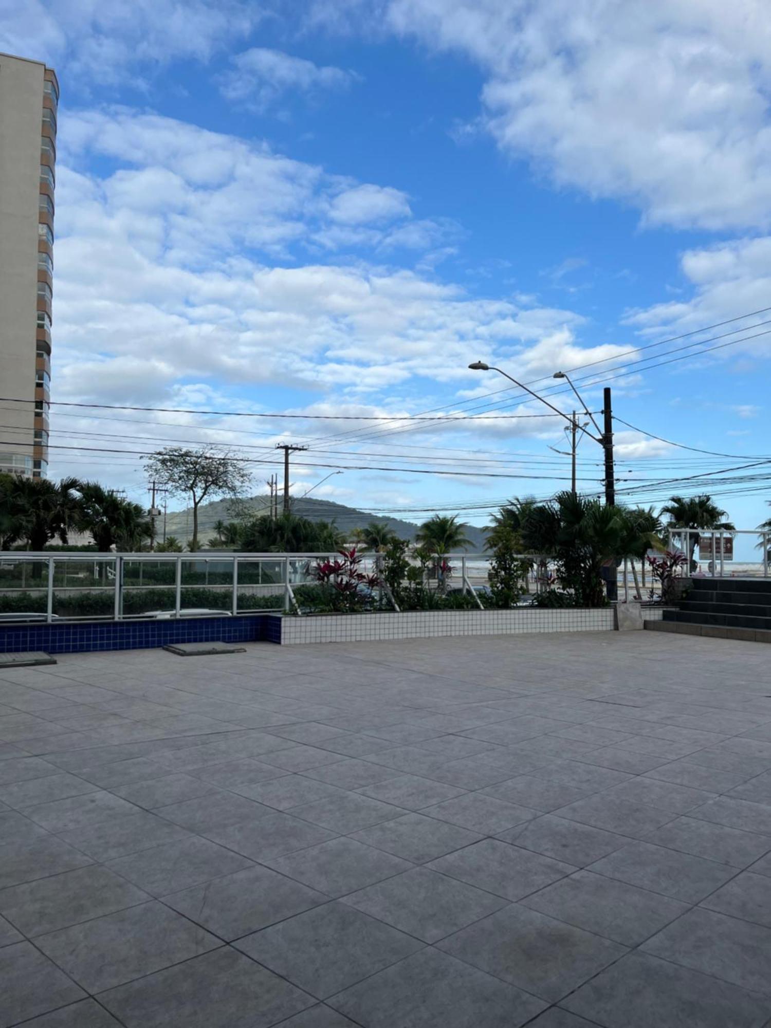 Apartamento Vista Para Praia Praia Grande  Ngoại thất bức ảnh